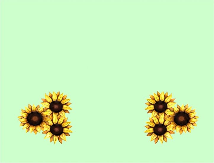 3 Layer Face Mask Sunflower-1 - Click Image to Close