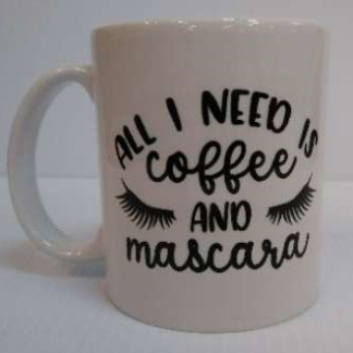 Coffee and Mascara Mug